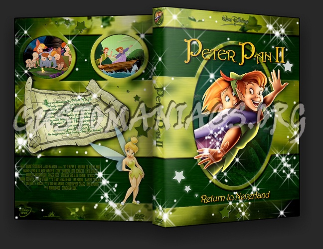 Peter Pan Return To Neverland dvd cover