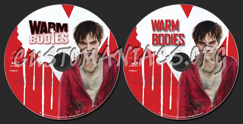 Warm Bodies blu-ray label