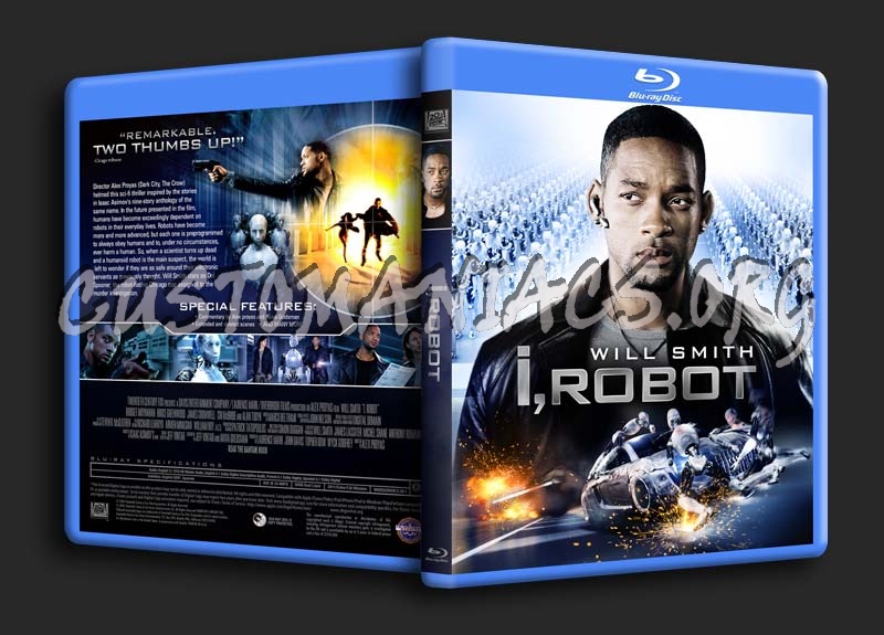 I, Robot blu-ray cover