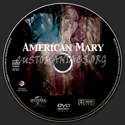 American Mary dvd label