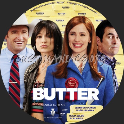 Butter dvd label