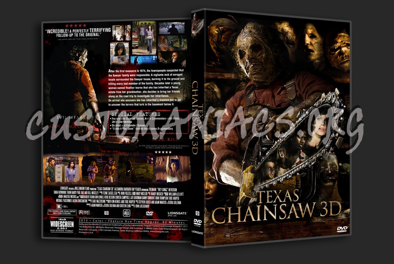 Texas Chainsaw 3D dvd cover