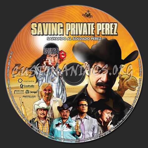 Saving Private Perez dvd label