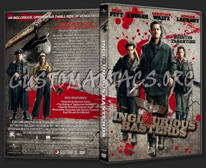 Inglourious Basterds dvd cover