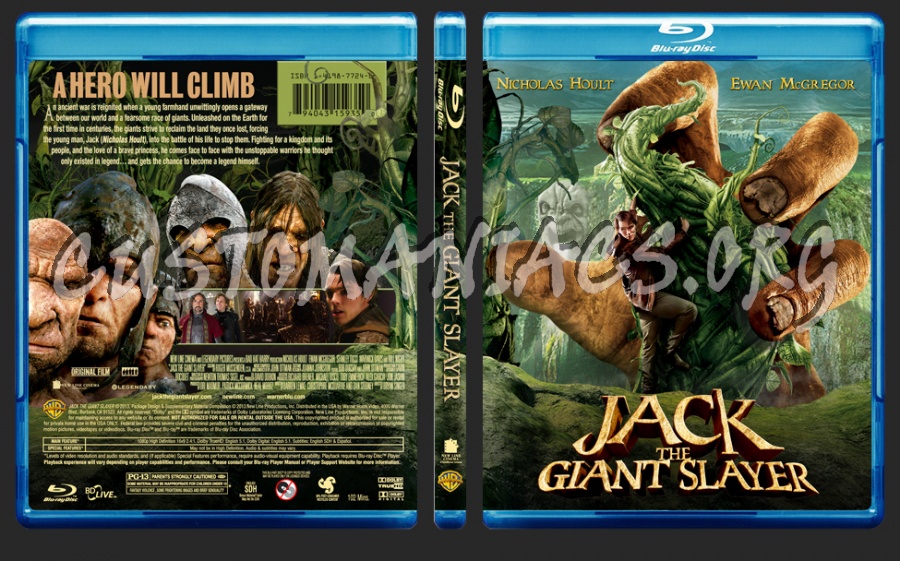 Jack the Giant Slayer blu-ray cover