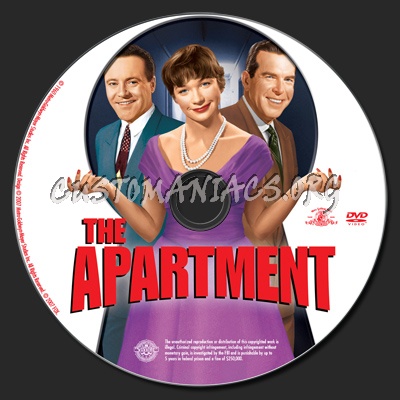 The Apartment dvd label