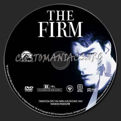 The Firm dvd label