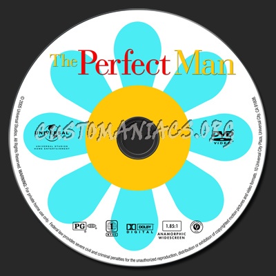 The Perfect Man dvd label