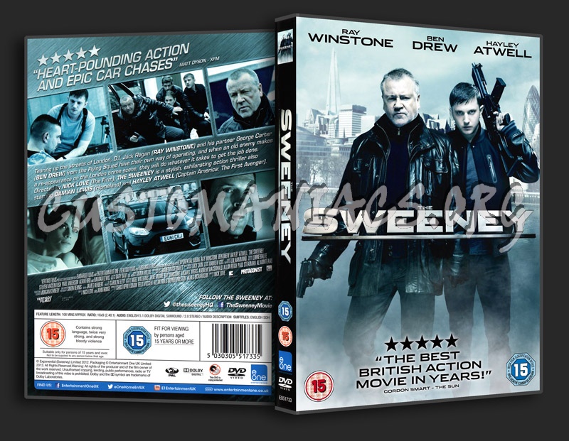 The Sweeney (2012) dvd cover