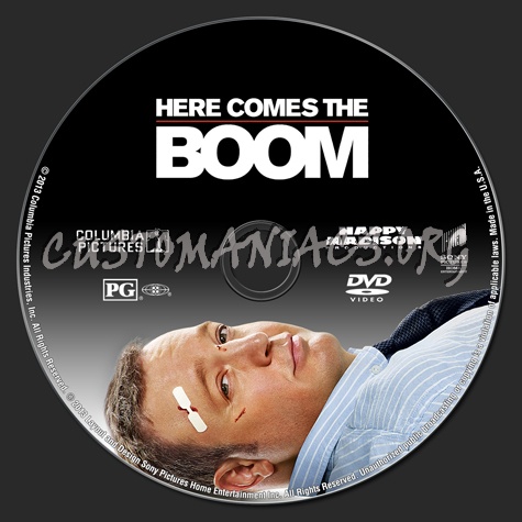 Here Comes The Boom dvd label