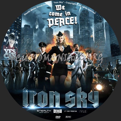 Iron Sky dvd label