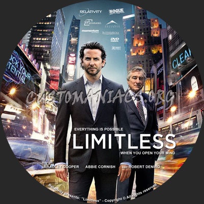 Limitless dvd label