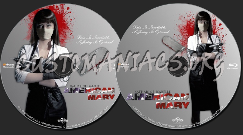 American Mary blu-ray label