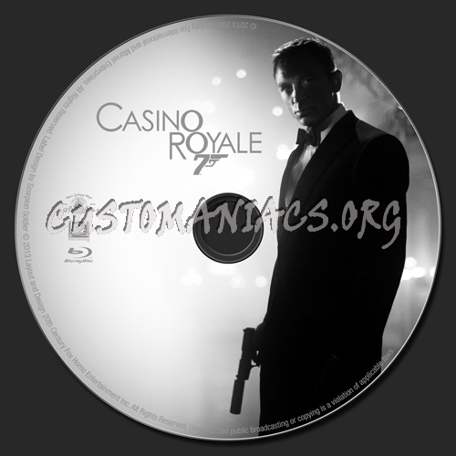 Casino Royale blu-ray label