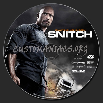 Snitch dvd label