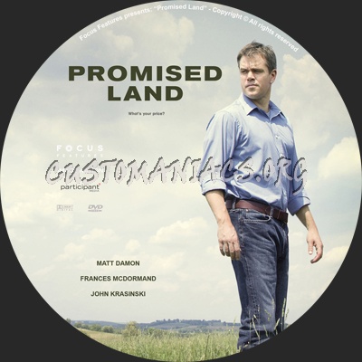 Promised Land dvd label