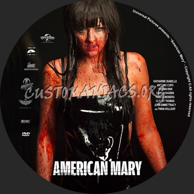 American Mary dvd label