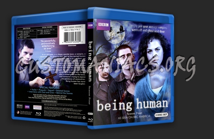 Being Human UK Season 4 blu-ray cover