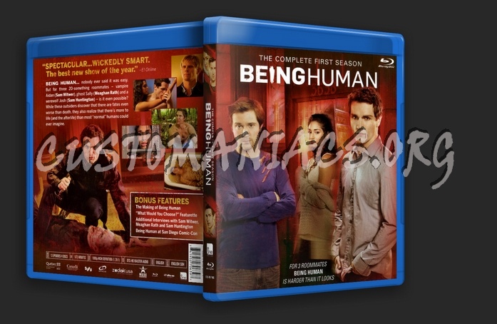 Being Human US Season 1 blu-ray cover