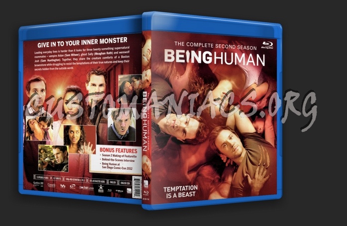 Being Human US Season 2 blu-ray cover