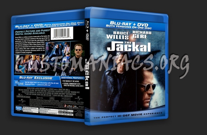 The Jackal blu-ray cover