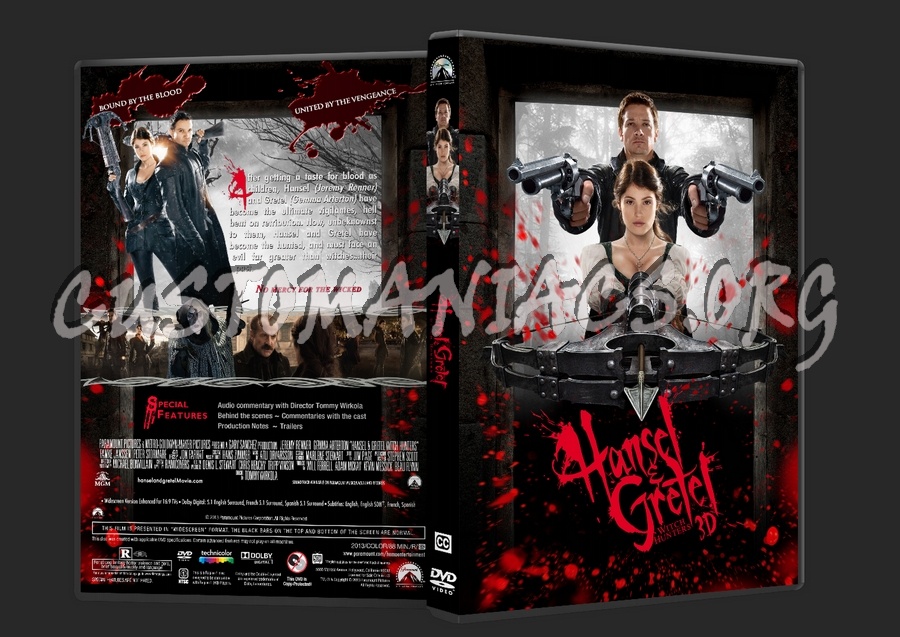Hansel & Gretel Witch Hunters dvd cover