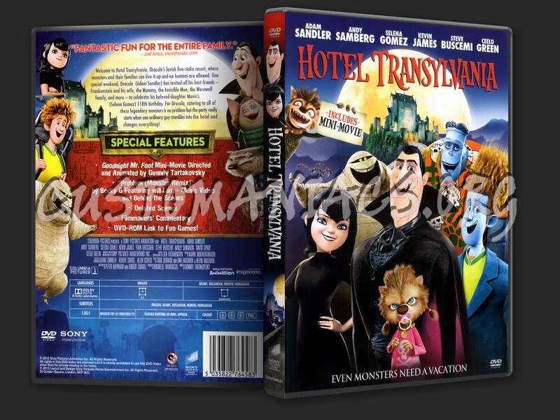 Hotel Transylvania dvd cover