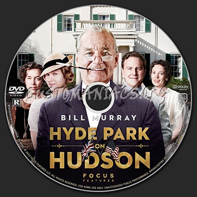 Hyde Park on Hudson dvd label