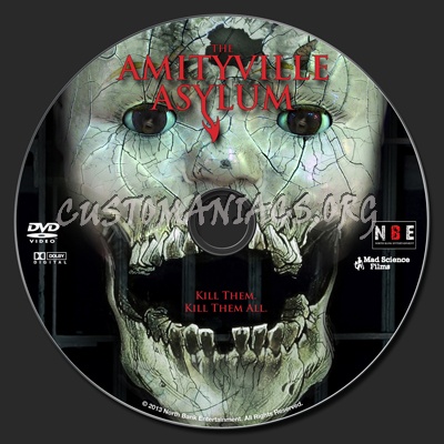 The Amityville Asylum dvd label
