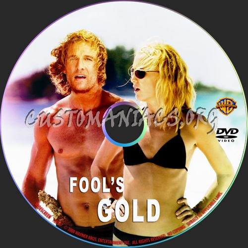 Fools Gold dvd label