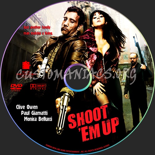 Shoot 'Em Up dvd label