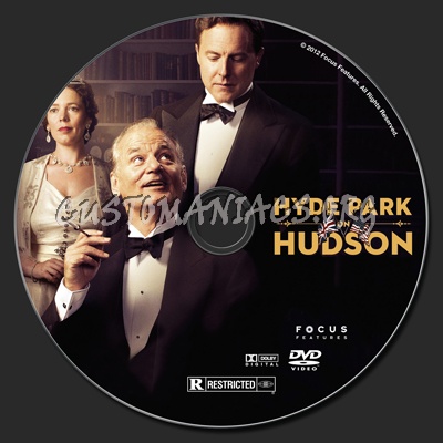 Hyde Park On Hudson dvd label