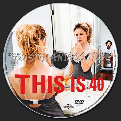 This Is 40 dvd label