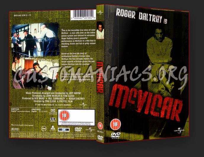McVicar dvd cover