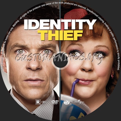 Identity Thief dvd label