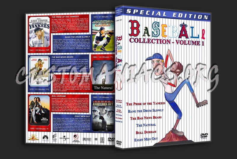 Baseball Collection - Volume 1 dvd cover