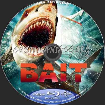 Bait (2D + 3D) blu-ray label