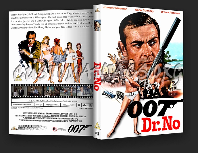 Dr. No dvd cover