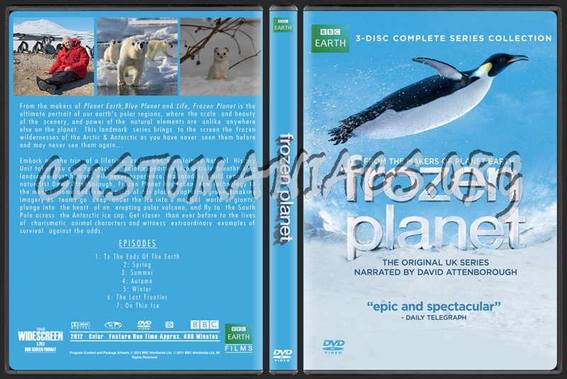 Frozen Planet dvd cover