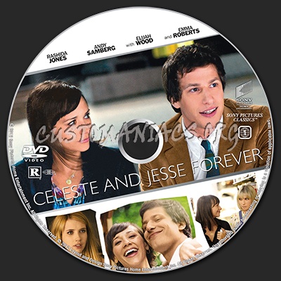 Celeste & Jesse Forever dvd label