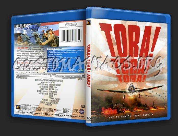 Tora! Tora! Tora! blu-ray cover