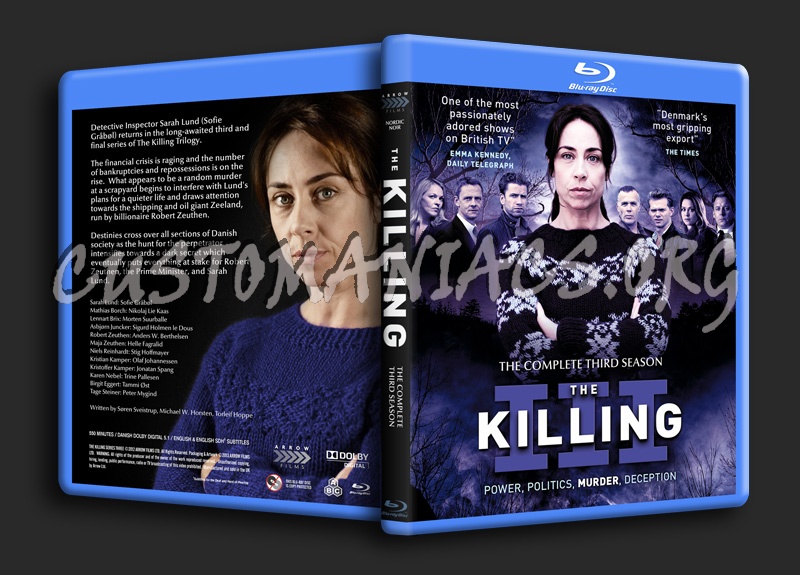 The Killing Series 3 blu-ray cover