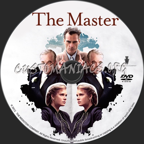 The Master dvd label