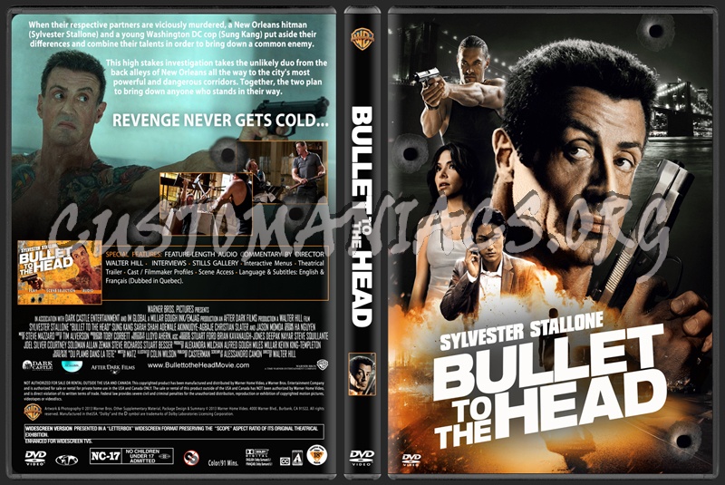Bullet To The Head dvd cover