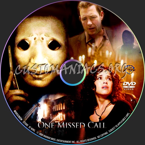 One Missed Call dvd label