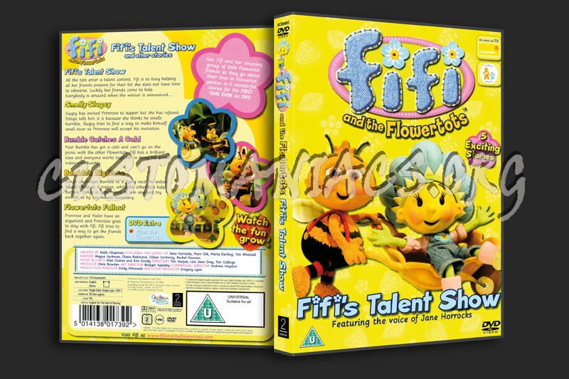 Fifi & the Flowertots-Fifi's Talent Show dvd cover