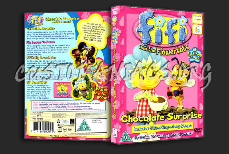 Fifi & the Flowertots-Chocolate Surprise dvd cover