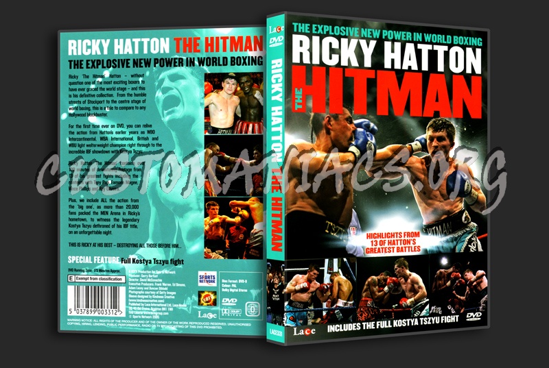 Ricky Hatton Hitman dvd cover