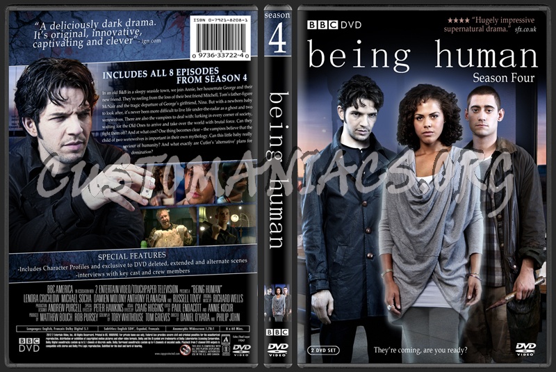 Being Human Season 1 - 5 dvd cover