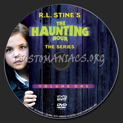 The Haunting Hour: The Series, Vol.1 dvd label